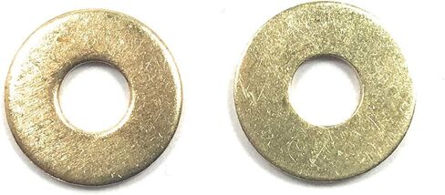 #8 ID x 7/16 OD غسالة مسطحة من النحاس الصلب (100 قطعة) in Kuwait