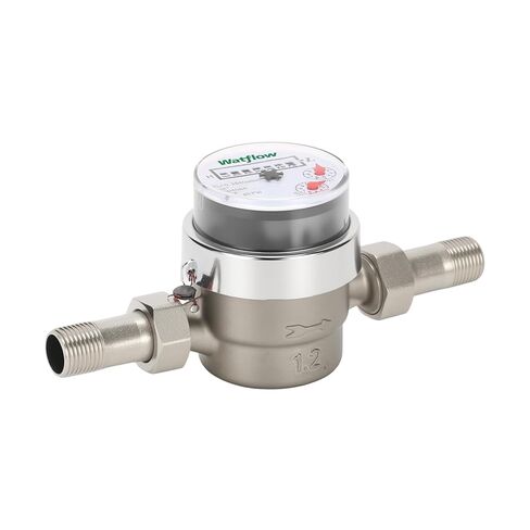 Watflow DN20 SS عداد المياه 3/4 "NPT، مقياس تدفق المياه المكعب in Kuwait