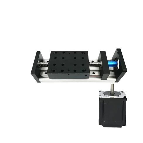 80mm Wide Linear Guide Platform SFU1605 Ball Screw Module Dual HGR15 2Nm Nema23 57mm Stepper Motor(100mm) in Saudi Arabia