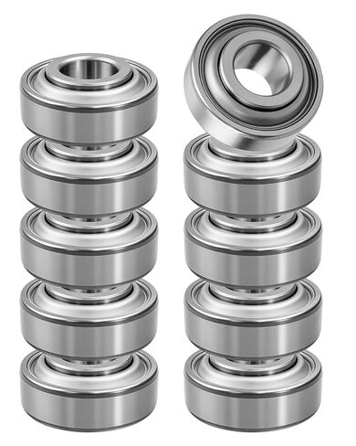 10Pcs 0.64" Bore Bearing Fit for John Deere Case Ford New Holland Gehl Models, Deep Groove Ball Bearing Replace 203KRR2 AN142670 AN281357 JD9214 AA82881 203RRAR10 149261C91 in Saudi Arabia