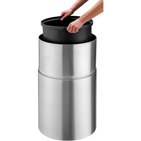 Global Industrial Rigid Plastic Liner for Aluminum Trash Can, 35 Gallon in Saudi Arabia