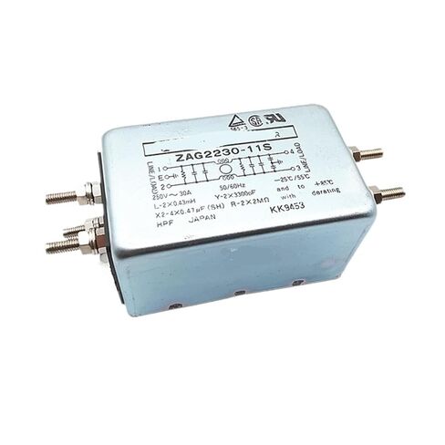 فلتر طاقة أحادي الطور ZAG2230-11S 30A عاكس مضاد للتدخل in Saudi Arabia