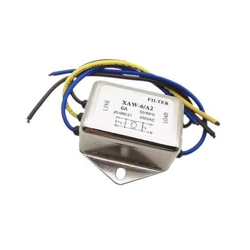 Single-Phase 220V Power Filter XAW-3-A2 3A 6A with line Filter(XAW-6-A2 6A) in Saudi Arabia
