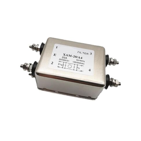 Single-Phase Power Filter XAM-10/20-A4 220V 10A 20A electromagnetic Anti-Interference(XAM-20-A4 20A) in Saudi Arabia