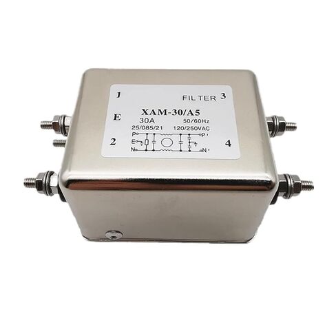 فلتر طاقة XDL أحادي الطور 220 فولت XAM-20-A4 10A 20A 30A عاكس مرشح مضاد للضوضاء (XAM-10/A4 10A) in Saudi Arabia