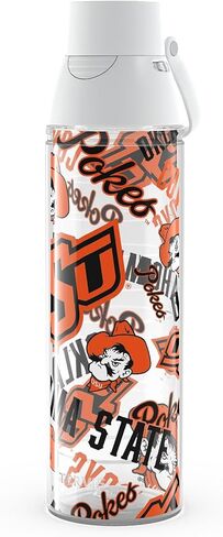 Tervis Venture Lite Oklahoma State Cowboys - All Over Made in USA Double Walled Insulated Tumbler Travel Cup Keeps Drinks Cold & Hot, 24oz Water Bottle, Classic in Saudi Arabia