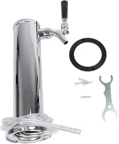 صنبور واحد مطلي بالكروم برج البيرة صنبور واحد/صنبور برج البيرة الفولاذ المقاوم للصدأ مشروع عمود البيرة بار الملحقات موزع الجعة in Kuwait