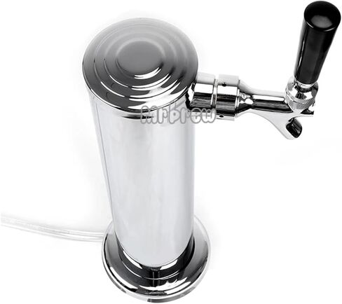 صنبور واحد مطلي بالكروم برج البيرة صنبور واحد/صنبور برج البيرة الفولاذ المقاوم للصدأ مشروع عمود البيرة بار الملحقات موزع الجعة in Kuwait