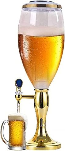 Beer Drinks Dispenser Beer Dispenser, Beverage Dispenser with Faucet, 3L Beer Dispenser, Spherical Beverage Dispenser, Bar Beverage Tower Home Bar Cask Ale Dispenser in Saudi Arabia