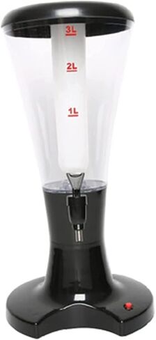 Beer Drinks Dispenser Beer Tower Dispenser Beer Dispenser 3L Beverage Dispenser for Water Beverage Separation Bucket Beverage Dispenser Home Bar Cask Ale Dispenser in Saudi Arabia