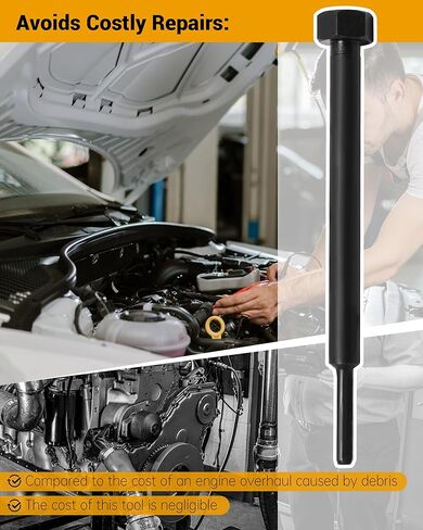 Glow Plug Reaming Tool, Quickly Clean Engine Carbon Deposits, Glow Plug Reamer Compatible with 6.6L 3.0L 2.8L Duramax Engines in Saudi Arabia