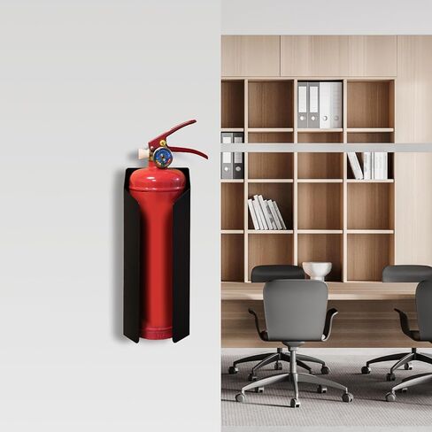Fire Extinguisher Metal Bracket,Heavy Duty Vehicle Holder,Wall Hanging Bracket,Fire Extinguisher Holder for Home, Car, RV, Truck, Mini Fire Extinguishers (5 LB) in Saudi Arabia