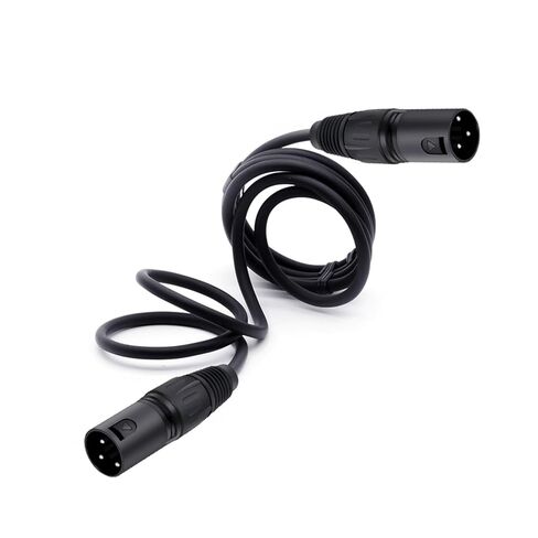 Audio Extension Cord XLR Cable 3 Pin Male to Male Snake Cord Professional Microphone Cable 1Pcs(Silver,1.5m) in Saudi Arabia