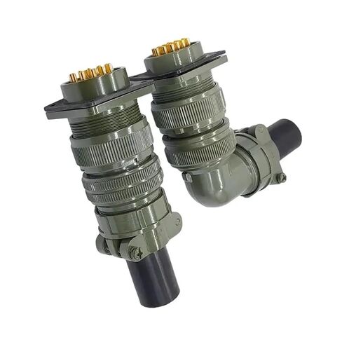 MIL-Circular-Connectors 24-7 24-28 Military MS3102 Socket MS3106 MS3108 5015 Circular Connectors 1Pcs(Plug 3108 24-28P) in Saudi Arabia