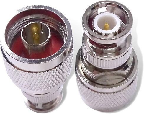 N-Type Male to B N C Male Adapter RF Coaxial Connector C20069 1Pcs in Saudi Arabia