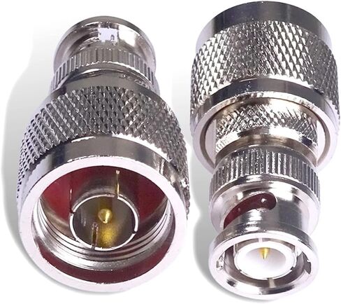 N-Type Male to B N C Male Adapter RF Coaxial Connector C20069 1Pcs in Saudi Arabia