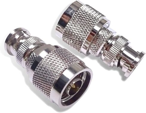 N-Type Male to B N C Male Adapter RF Coaxial Connector C20069 1Pcs in Saudi Arabia