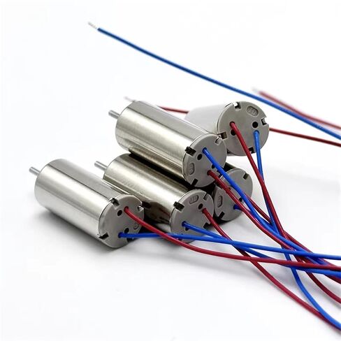816 8mmx16mm Mini Coreless Motor DC 3.7V 55000RPM High Speed Strong NdFeB Magnetic Micro Hollow Cup Motor 1mm Diameter Shaft 1Pcs in Saudi Arabia