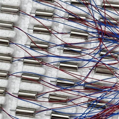 816 8mmx16mm Mini Coreless Motor DC 3.7V 55000RPM High Speed Strong NdFeB Magnetic Micro Hollow Cup Motor 1mm Diameter Shaft 1Pcs in Saudi Arabia