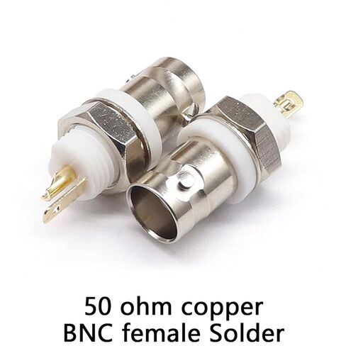 50 Ohm BNC-KY Insulated White Glue BNC Socket Q 9 Female Head Welding Panel Bnc Female Head Connector 1Pcs in Saudi Arabia