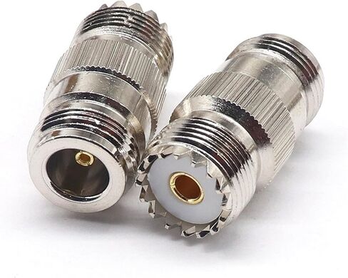 NK/UHFK Coaxial High Frequency Adapter RF Adapter N Female to UHF Female 50 Euro 1Pcs in Saudi Arabia