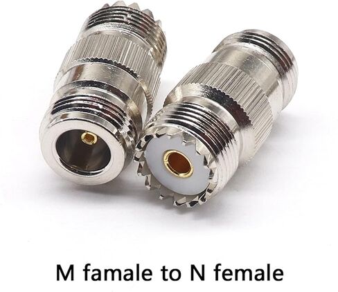 NK/UHFK Coaxial High Frequency Adapter RF Adapter N Female to UHF Female 50 Euro 1Pcs in Saudi Arabia