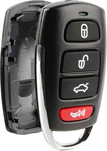 USA Remote Key Fob Shell Case Cover 4btn for 2006 - 2013 Hyundai Azera (SY55WY8212, 95430-3L022) in Saudi Arabia