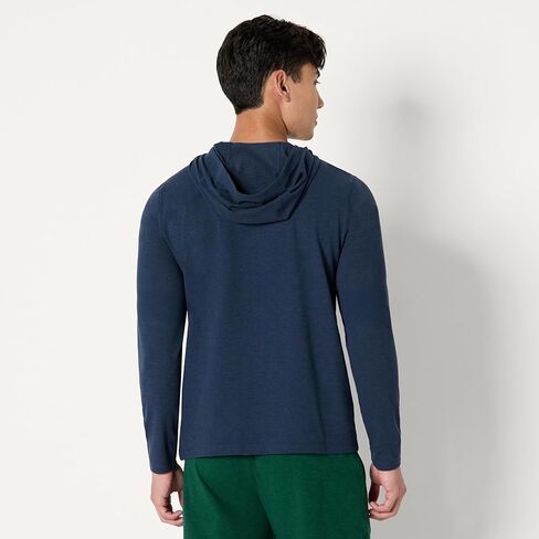 Amazon Essentials Men's Athletic Soft Performance Lightweight Quarter-Zip Hoodie Long Sleeve Workout Top in Saudi Arabia
