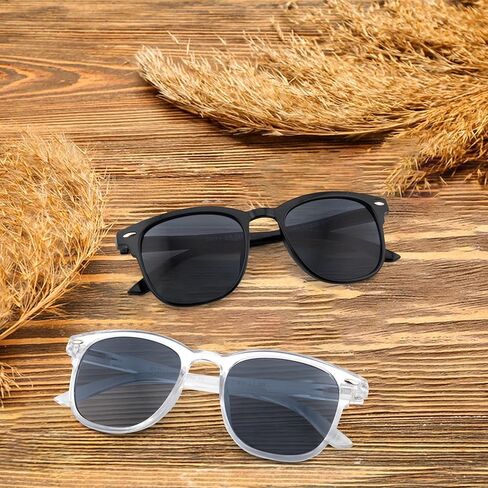 Reader Sunglasses for Men Women 2 Pack Full Lens Tinted Sun Reading Glasses Unisex UV400 Protection Not Bifocal in Saudi Arabia