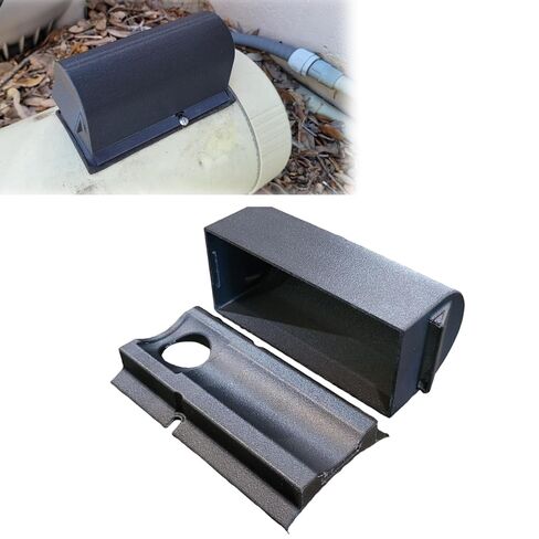 غطاء مكثف بديل متوافق مع مضخة Pentair SuperFlow 1.5HP أحادية السرعة، متوافق مع غطاء مكثف تشغيل المحرك CBB65 مقاس 50 مم لتشغيل محرك آمن وبارد (أسود) in Kuwait