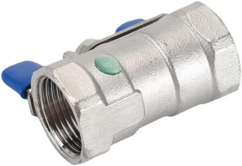 DN8 1/4" BSP Female 304 Stainless Steel Reduce Port Ball Valve With Compact Butterfly Handle IHNIEAEW in Saudi Arabia