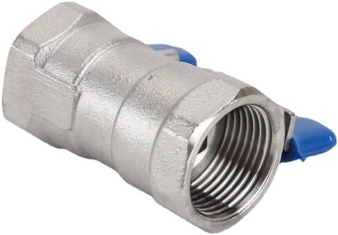 DN8 1/4" BSP Female 304 Stainless Steel Reduce Port Ball Valve With Compact Butterfly Handle IHNIEAEW in Saudi Arabia