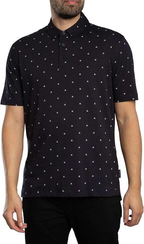 Armani Exchange Mens All Over Logo Polo in Saudi Arabia