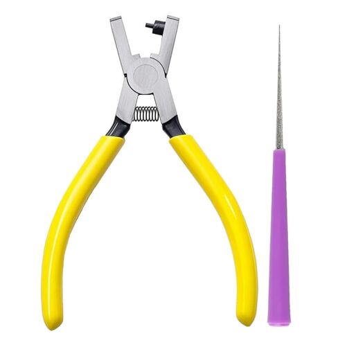 Sheet Metal Hole Punch, 2mm Puncher for Shoes Straps, Watch Band, Thin Leather Hole Punch Tool Pliers Small Round Holes Punch Kits for Crafts, DIY, Fabric in Saudi Arabia