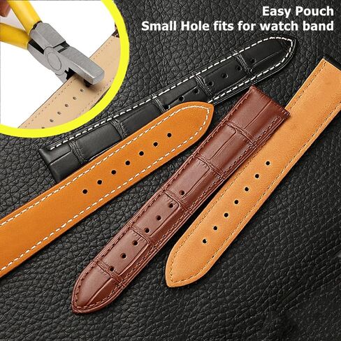 Sheet Metal Hole Punch, 2mm Puncher for Shoes Straps, Watch Band, Thin Leather Hole Punch Tool Pliers Small Round Holes Punch Kits for Crafts, DIY, Fabric in Saudi Arabia