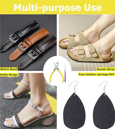 Sheet Metal Hole Punch, 2mm Puncher for Shoes Straps, Watch Band, Thin Leather Hole Punch Tool Pliers Small Round Holes Punch Kits for Crafts, DIY, Fabric in Saudi Arabia