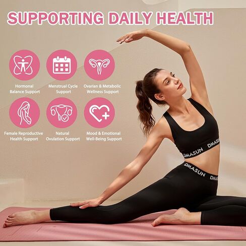 Myo-Inositol & D-Chiro Inositol Gummies 40:1 Ratio – Hormone Balance Supplement for Women – Ovarian & Fertility Support with Vitamins – Myo Chiro Inositol Gummies for Womens Health, 60 Count in Saudi Arabia
