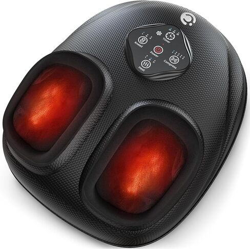 CooCoCo HSA Store Eligible Foot Massager with Heat, Plantar Fasciitis Feet Massager with Remote, Deep Kneading & Compression, FSA Foot Warmer for Home Office, Neuropathy Pain Relief for Feet in Saudi Arabia