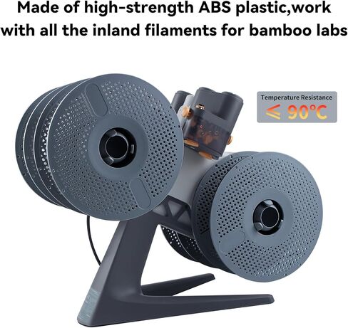 FYSETC Reusable Filament Spool for Bambulab AMS: Replacement Detachable Reel Holder for Lab Consumables H2D H2S P1P P1S P2S A1 Mini X1C X1E Multi-Color Lite System in Saudi Arabia