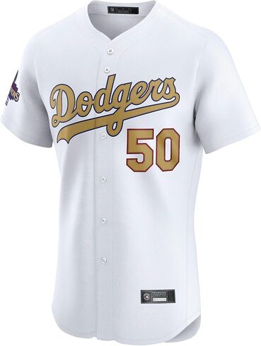 Outerstuff Mookie Betts Los Angeles Dodgers #5 MLB للأطفال الشباب الأولاد 4-20 أبيض 2025 Gold Collection Player Jersey in Saudi Arabia