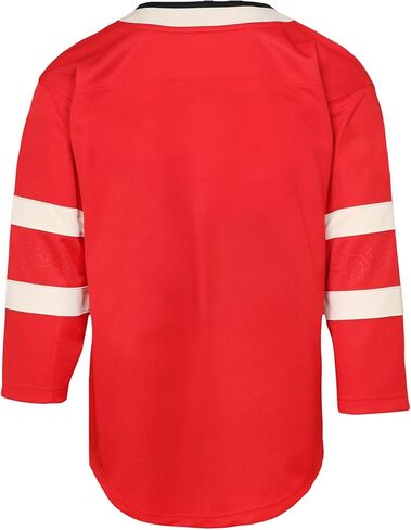 Canada Officially Licensed Red Kids Youth Boys 4-20 Nations Face-Off Premier Hockey Jersey in Saudi Arabia