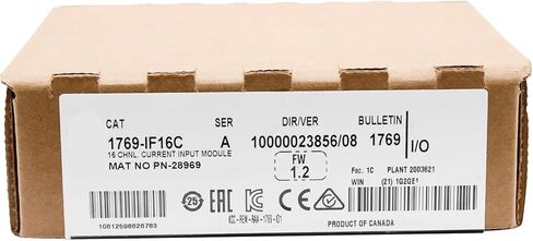 1769-IF16C وحدة الإدخال الحالية التناظرية 1769IF16C مختومة في صندوق مع ضمان لمدة عام in Kuwait