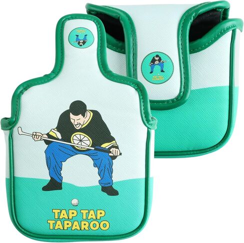 غطاء مضرب الجولف المضحك، أغطية رأس مضرب شفرة المطرقة، أغطية جلدية لنادي الجولف مع مغناطيس لسكوتي كاميرون تايلورميد كالاواي تيتليست أوديسي، إكسسوارات هدايا للرجال والنساء لاعبي الغولف in Kuwait