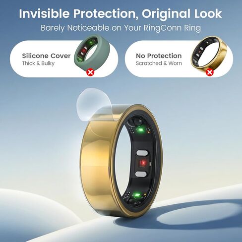 10 Pack Transparent Protector Compatible with RingConn Gen 2 Smart Ring in Kuwait