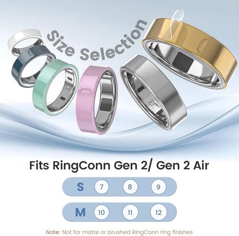10 Pack Transparent Protector Compatible with RingConn Gen 2 Smart Ring in Kuwait