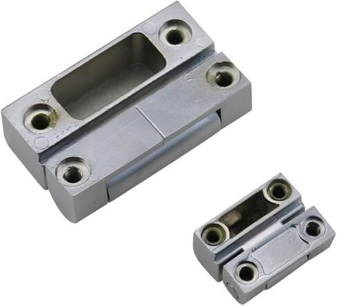 Zinc Alloy Without Damping Hinge Industrial Machinery Switch Control Cabinet Distribution Box 1Pcs(22X30-Black) in Saudi Arabia