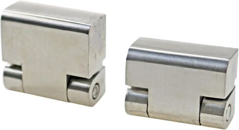 Zinc Alloy Without Damping Hinge Industrial Machinery Switch Control Cabinet Distribution Box 1Pcs(22X30-Black) in Saudi Arabia