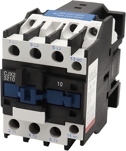 YANHAO CJX2-3210 AC Contactor Switch 32A Magnetic Contactor LC1-D3210 AC220V/380V 50/60HZ CJX2-3201 1Pcs (Color : CJX2-3201 AC220V) in Saudi Arabia