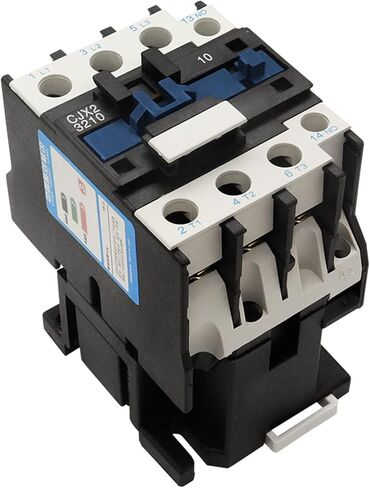 YANHAO CJX2-3210 AC Contactor Switch 32A Magnetic Contactor LC1-D3210 AC220V/380V 50/60HZ CJX2-3201 1Pcs (Color : CJX2-3201 AC220V) in Saudi Arabia