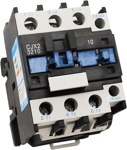 YANHAO CJX2-3210 AC Contactor Switch 32A Magnetic Contactor LC1-D3210 AC220V/380V 50/60HZ CJX2-3201 1Pcs (Color : CJX2-3201 AC220V) in Saudi Arabia